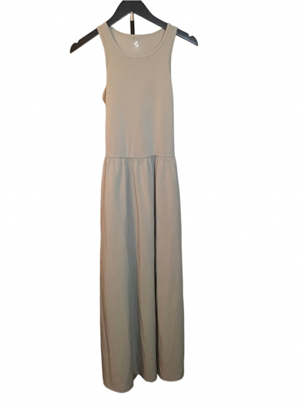 Lou & Grey Sleeveless Cutout Back Maxi Dress S